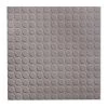 Low Profile Circular Design 19.69 in. x 19.69 in. Slate Rubber Tile by ROPPE -ROPPE ONLINE STORE slate roppe gym floor tiles 9923p175 64 1000