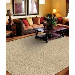 Ivy Beige 6 ft. x 9 ft. Area Rug by Garland Rug 13 Ivy Beige 6 ft. x 9 ft. Area Rug by Garland Rug -ROPPE ONLINE STORE tan garland rug area rugs cl 01 0n 0069 02 31 1000