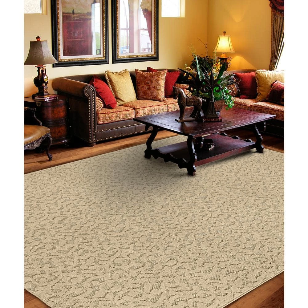 Ivy Beige 6 ft. x 9 ft. Area Rug by Garland Rug 8 Ivy Beige 6 ft. x 9 ft. Area Rug by Garland Rug - Image 6