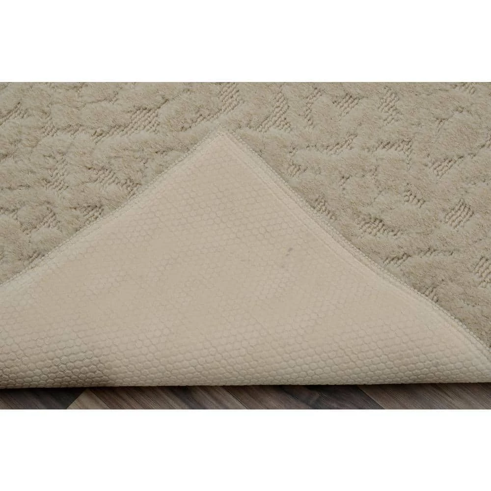 Ivy Beige 6 ft. x 9 ft. Area Rug by Garland Rug 6 Ivy Beige 6 ft. x 9 ft. Area Rug by Garland Rug - Image 4