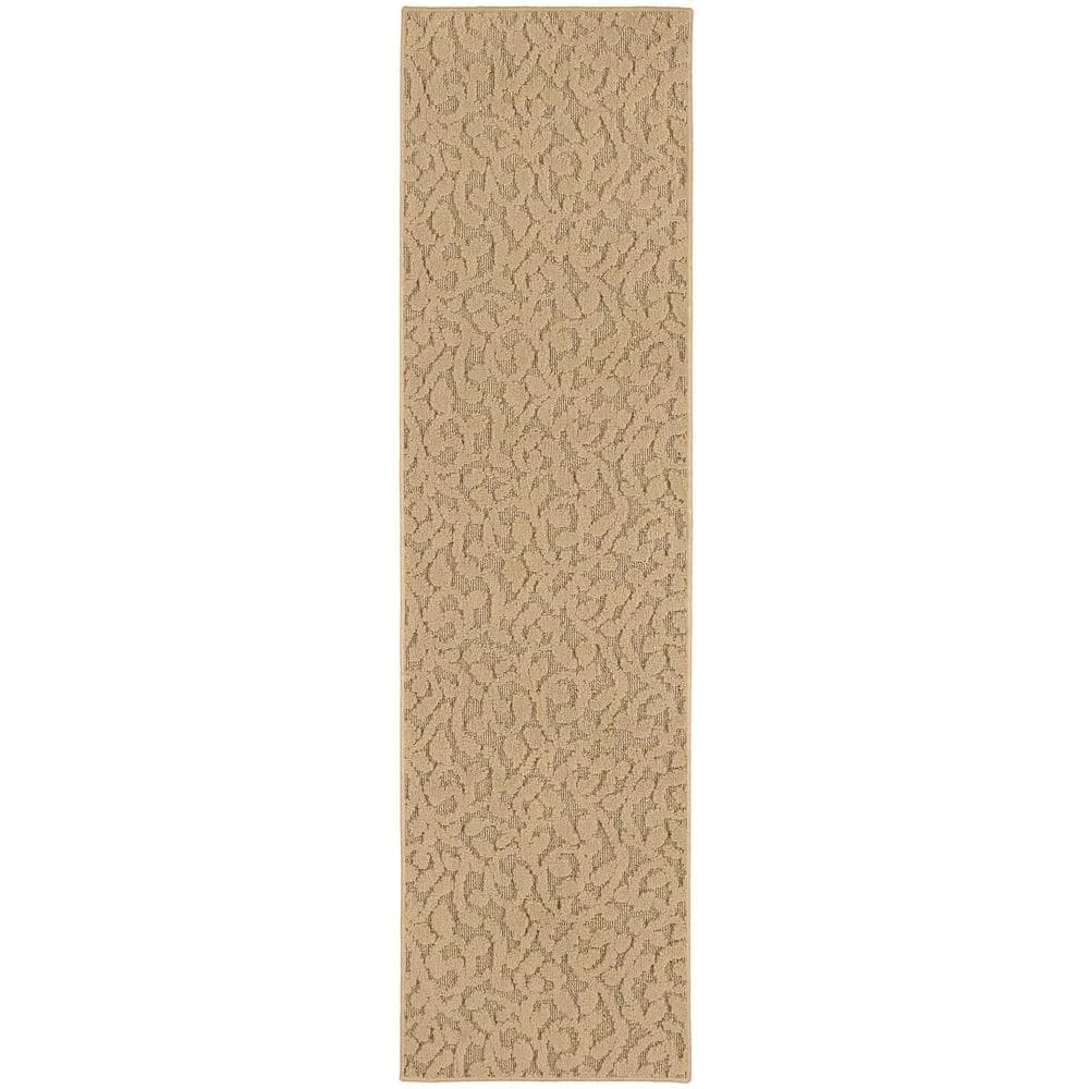 Ivy Tan 2 ft. x 8 ft. Runner Rug by Garland Rug 3 Ivy Tan 2 ft. x 8 ft. Runner Rug by Garland Rug