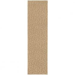Ivy Tan 3 ft. x 12 ft. Runner Rug by Garland Rug