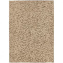 Ivy Tan 7 ft. 6 in. x 9 ft. 6 in. Floral Area Rug by Garland Rug