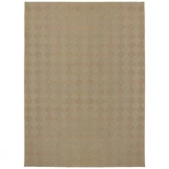 Diamond Tan 9 ft. x 12 ft. Area Rug by Garland Rug