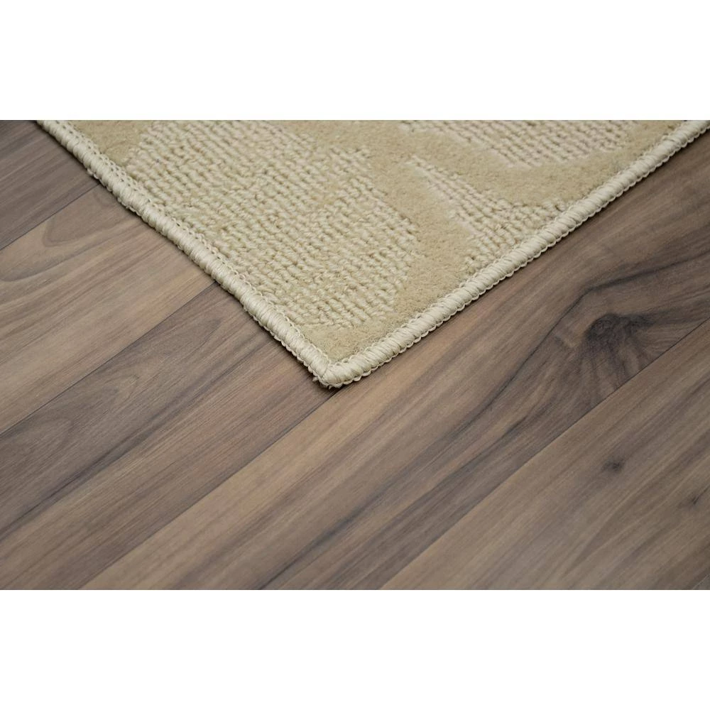 Sparta Tan 3 ft. x 5 ft. Area Rug by Garland Rug 4 Sparta Tan 3 ft. x 5 ft. Area Rug by Garland Rug - Image 2