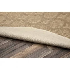 Sparta Tan 5 ft. x 5 ft. Round Trellis Area Rug by Garland Rug -ROPPE ONLINE STORE tan garland rug area rugs cl100n060r01 c3 1000