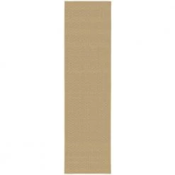 Medallion Tan 3 ft. x 8 ft. Runner Rug by Garland Rug