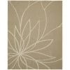 Grand Floral Tan/Ivory 8 ft. x 10 ft. Area Rug by Garland Rug 1 Grand Floral Tan/Ivory 8 ft. x 10 ft. Area Rug by Garland Rug -ROPPE ONLINE STORE tan ivory garland rug area rugs ll460a096120g3 64 1000
