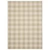Country Living Tan/Ivory 7 ft. x 10 ft. Checker Board Polypropylene Area Rug by Garland Rug 2 Country Living Tan/Ivory 7 ft. x 10 ft. Checker Board Polypropylene Area Rug by Garland Rug -ROPPE ONLINE STORE tan ivory garland rug area rugs ll920n084120g3 64 1000