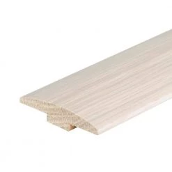 Tesa 0.28 in. Thick x 2 in. Wide x 78 in. Length Matte Wood T-Molding by ROPPE
