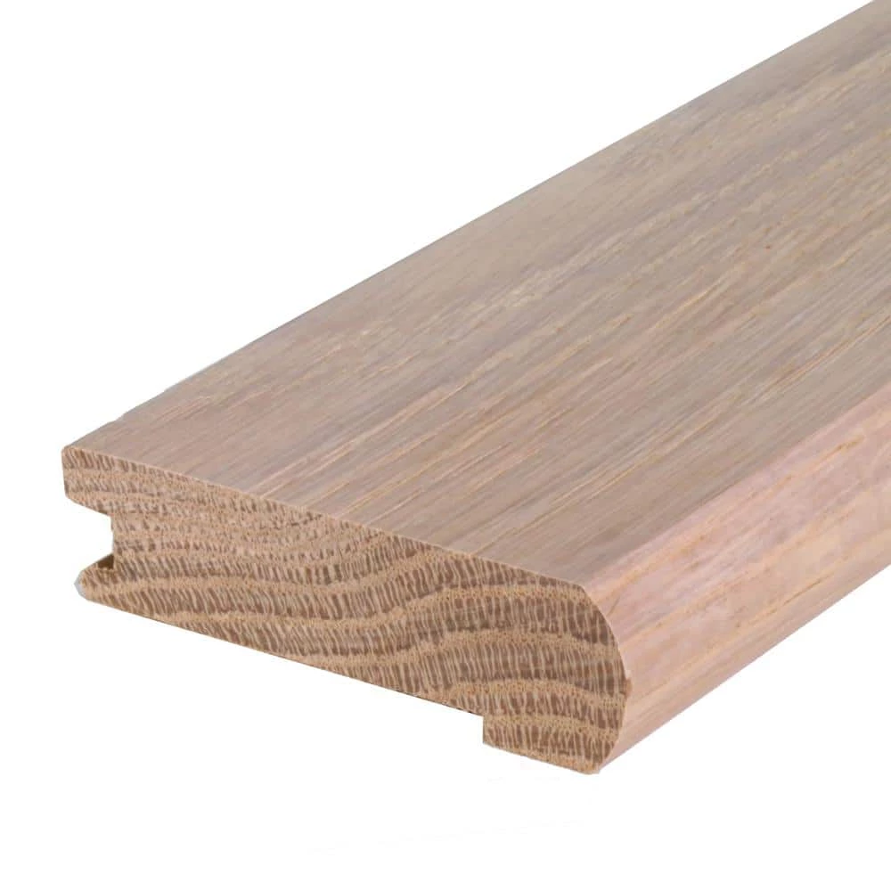 Theo 0.75 in. Thick x 2.78 in. Wide x 78 in. Length Hardwood Stair Nose by ROPPE 3 Theo 0.75 in. Thick x 2.78 in. Wide x 78 in. Length Hardwood Stair Nose by ROPPE